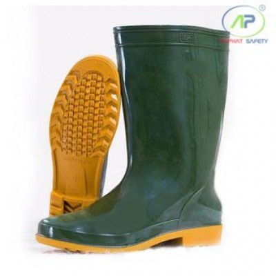Ủng 2 màu rêu vàng 284 size 10